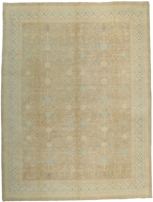 10 x 13 Transitional Khotan Rug 30068