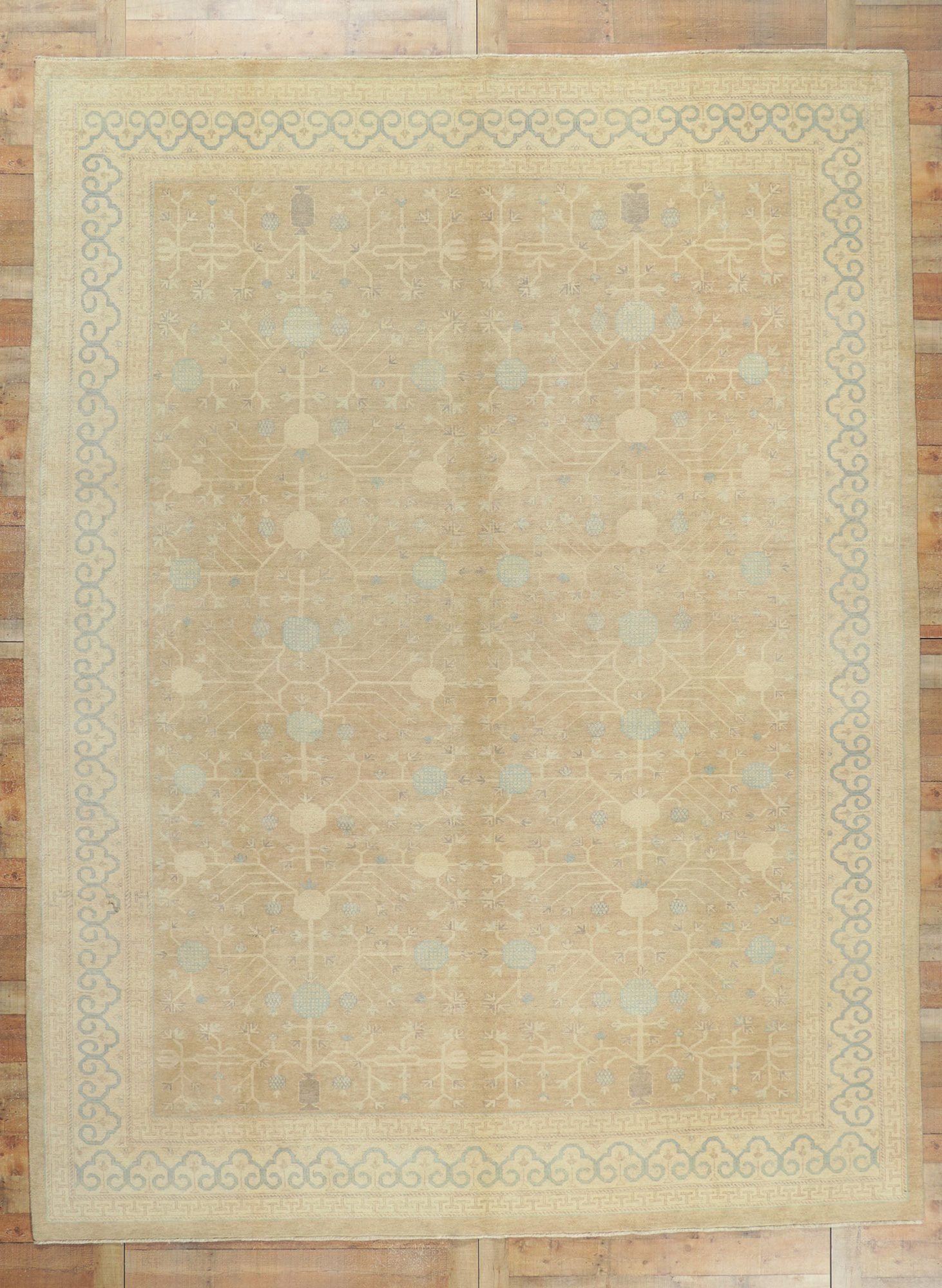 10 x 13 Transitional Khotan Rug 30068