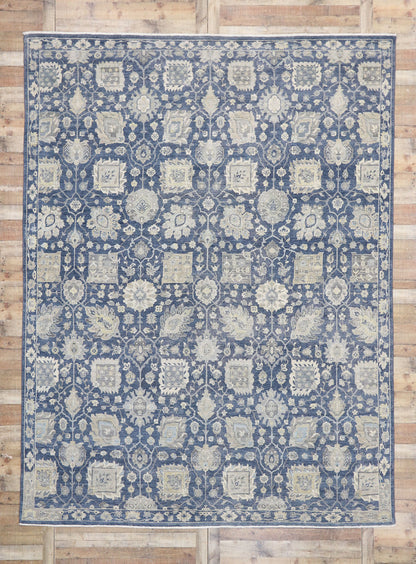10 x 13 Vintage-Inspired Oushak Rug 30621