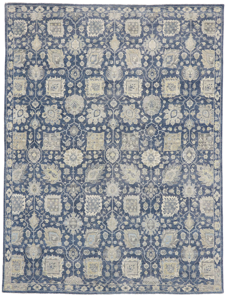 10 x 13 Vintage-Inspired Oushak Rug 30621