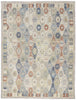 10 x 13 Vintage-Inspired Tribal Oushak Rug 30627