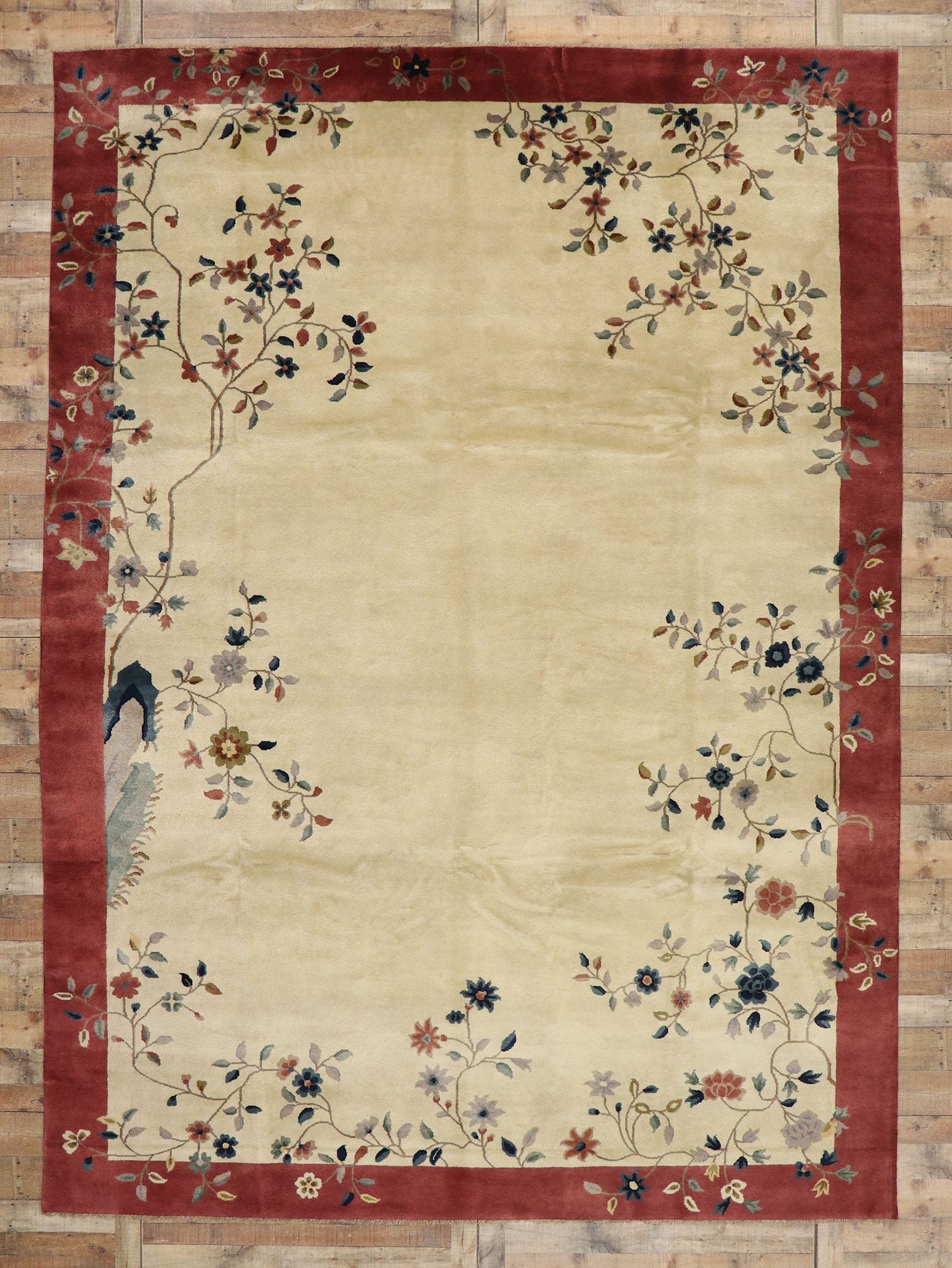 10 x 14 Chinese Art Deco Rug 30552