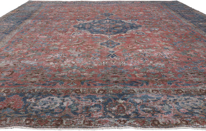 10 x 14 Antique Persian Tabriz Rug 61260