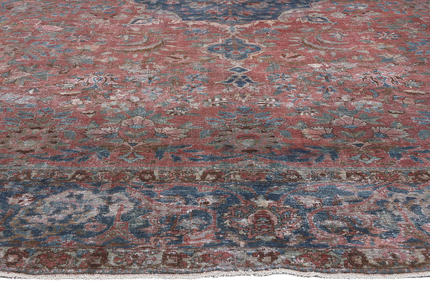 10 x 14 Antique Persian Tabriz Rug 61260
