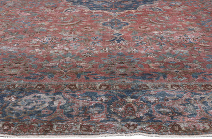 10 x 14 Antique Persian Tabriz Rug 61260
