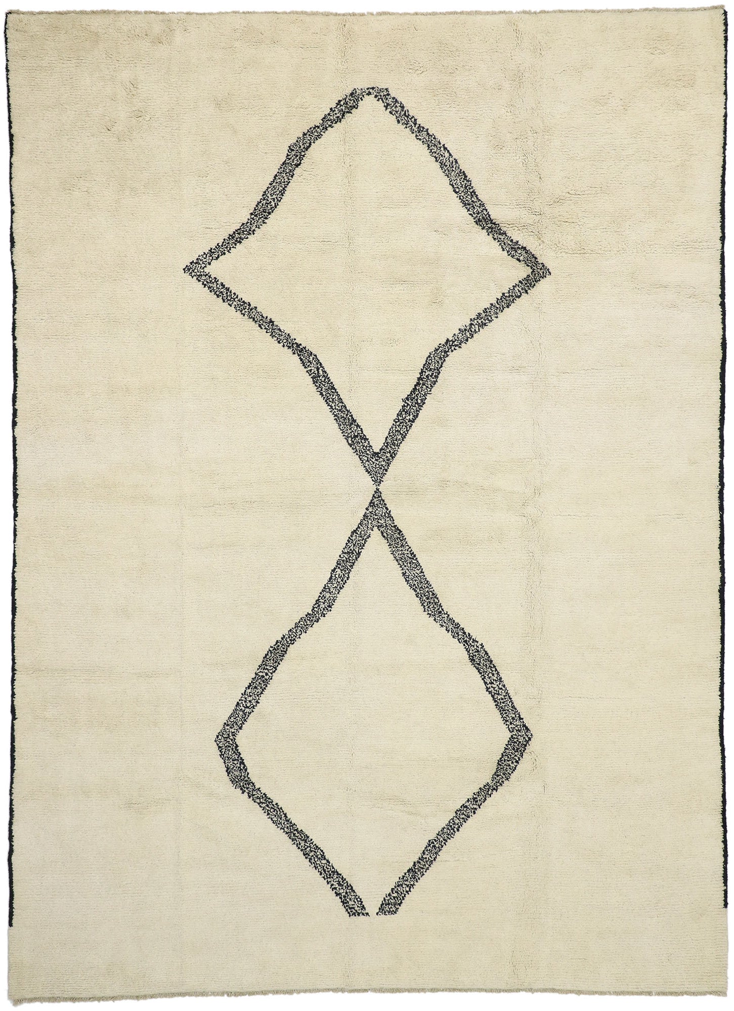 10 x 14 Modern Moroccan Area Rug 80535