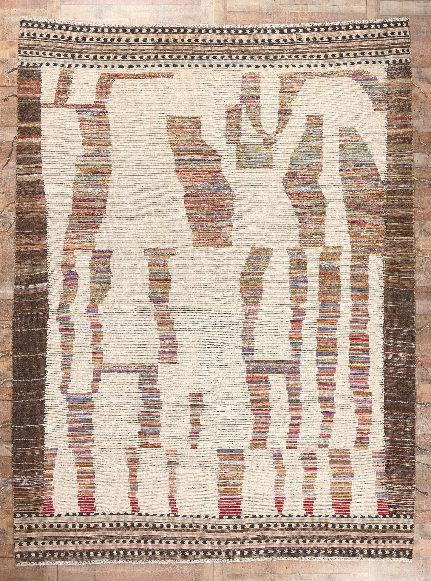 10 x 14 Modern Moroccan Rug 81010