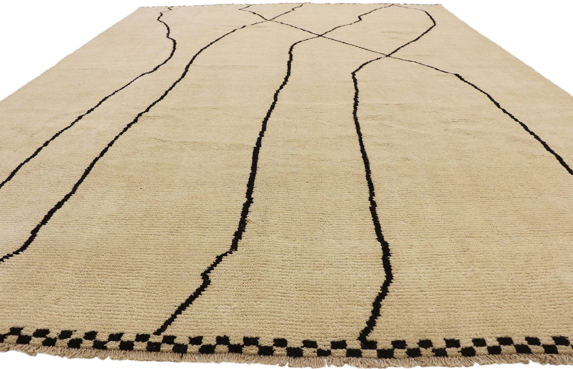 10 x 14 Modern Moroccan Rug 80499