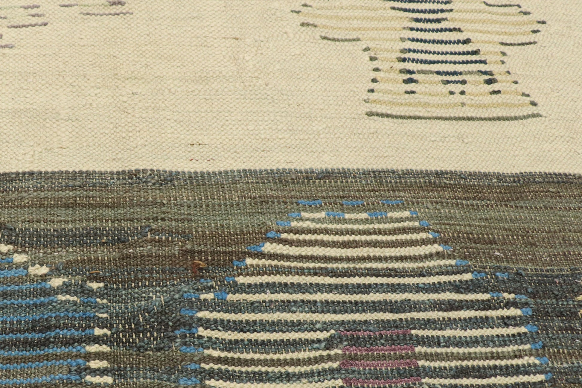 10 x 14 Vintage-Inspired Turkish Kilim Rug 52214