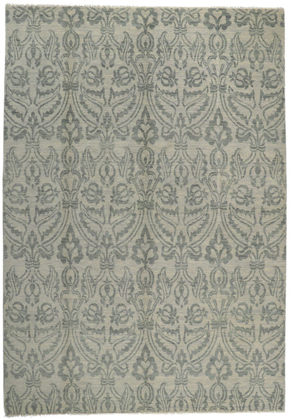 10 x 14 Transitional Damask Ikat Rug 30265