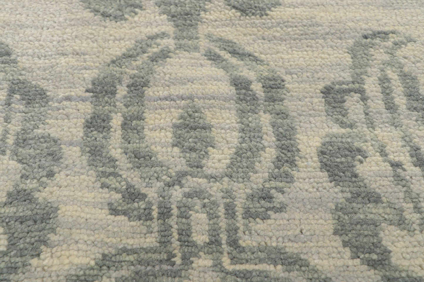 10 x 14 Transitional Damask Ikat Rug 30265