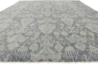 10 x 14 Transitional Ikat Rug 30263