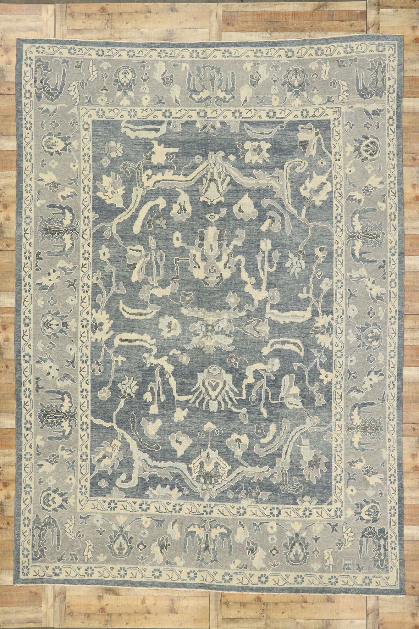 10 x 14 Turkish Oushak Rug 52905