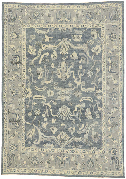 10 x 14 Turkish Oushak Rug 52905