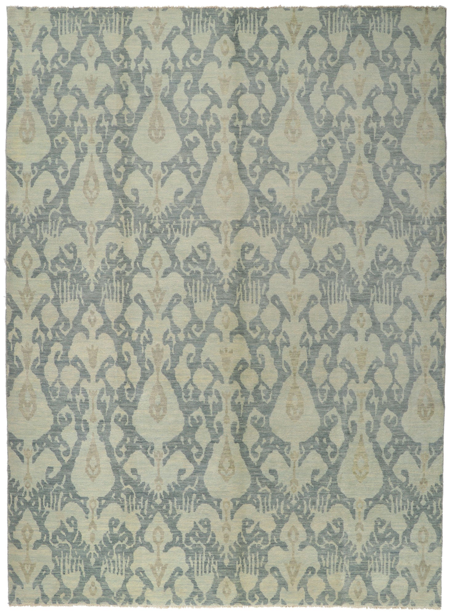 10 x 14 Transitional Ikat Rug 30255