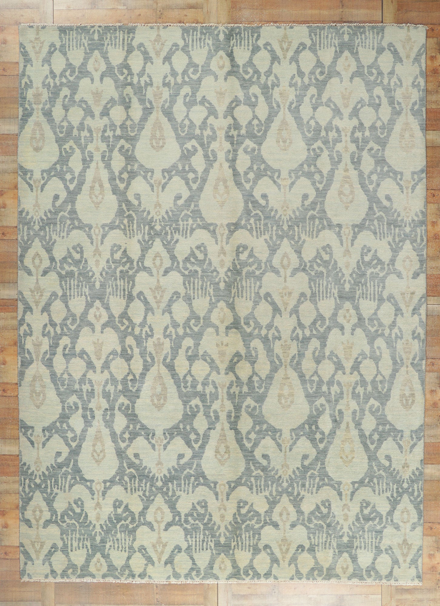 10 x 14 Transitional Ikat Rug 30255