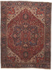 10 x 14 Antique Persian Heriz Rug 78633
