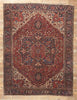 10 x 14 Antique Persian Heriz Rug 78633