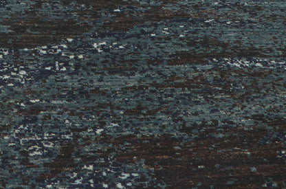 10 x 14 Mountain Landscape Abstract Rug 80752