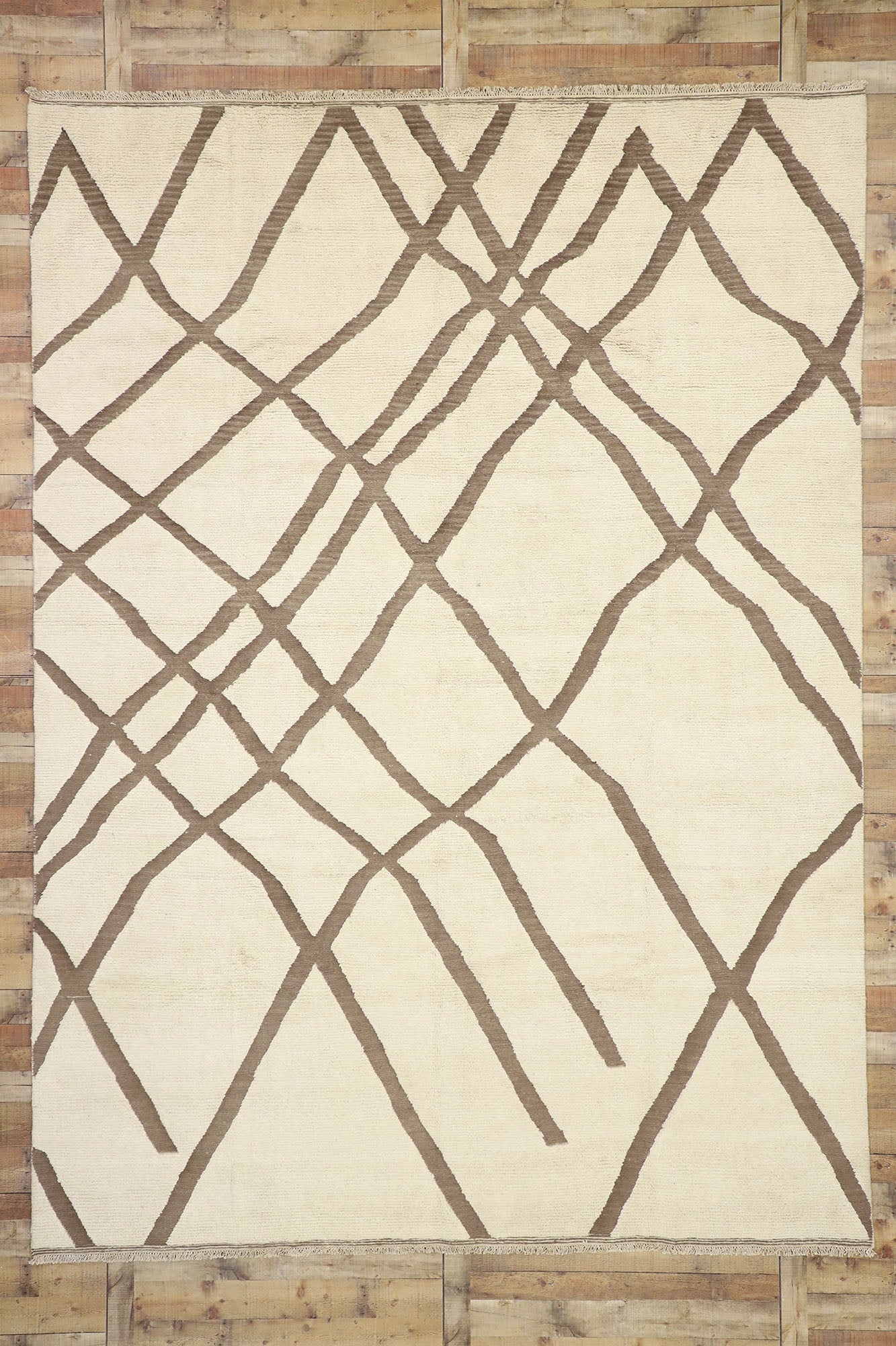 10 x 14 Organic Modern Moroccan Rug 80528