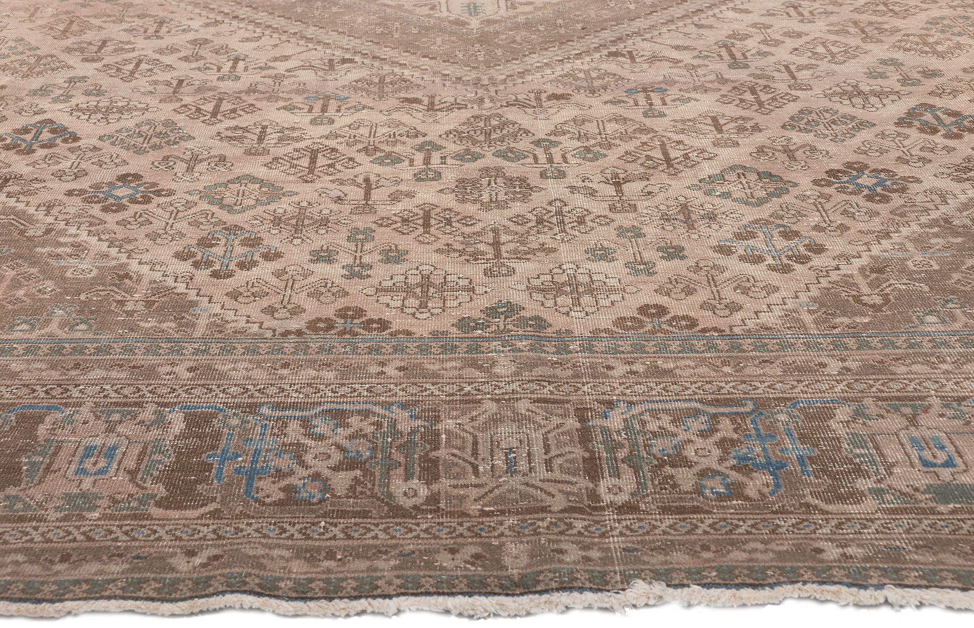 10 x 14 Antique Persian Joshegan Rug 78597