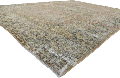 10 x 14 Antique Persian Mahal Rug 60993
