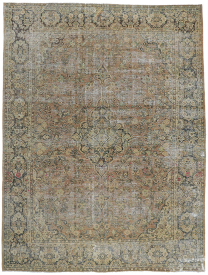 10 x 14 Antique Persian Mahal Rug 60993