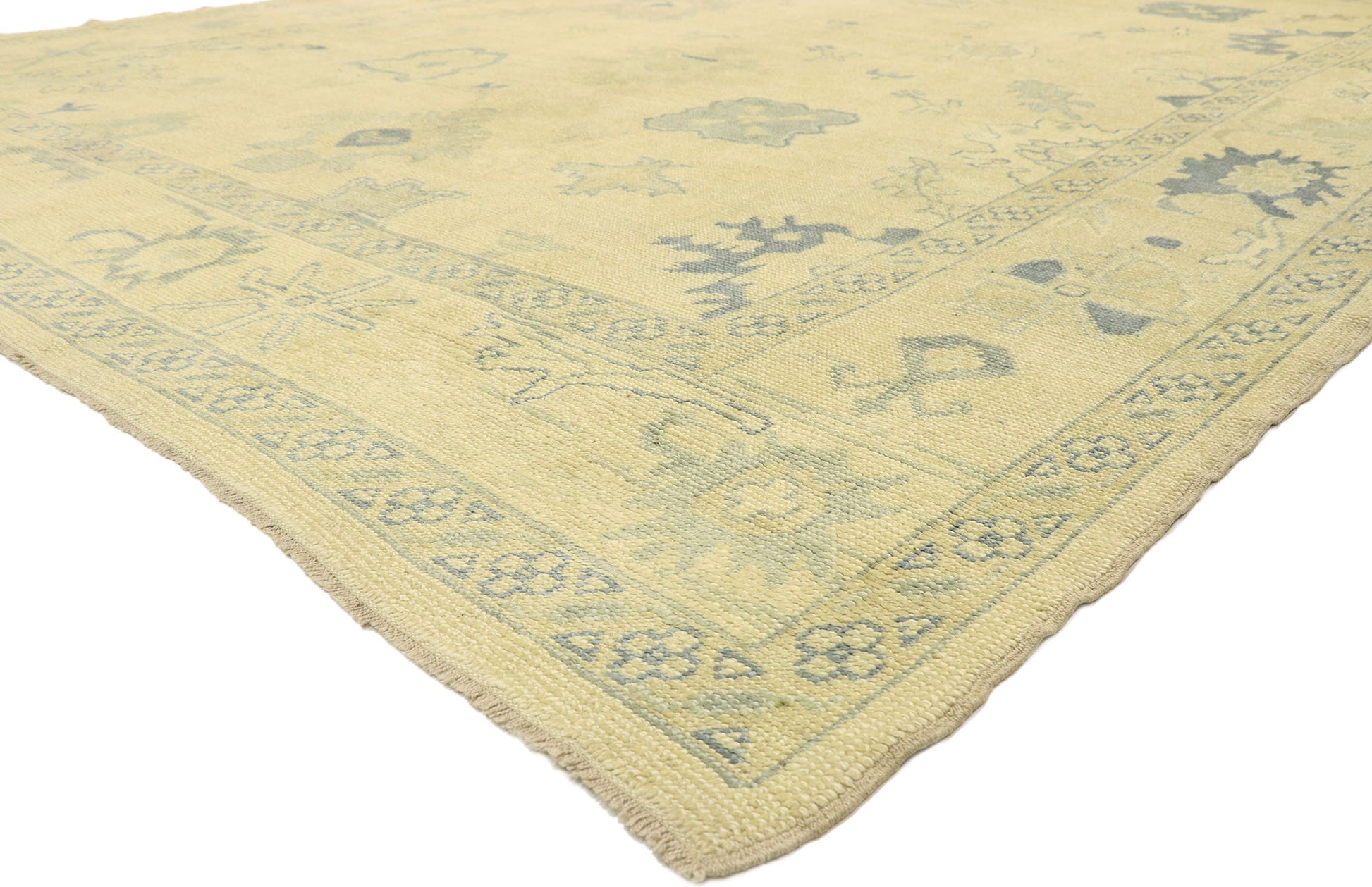 10 x 15 Modern Turkish Oushak Rug 51611