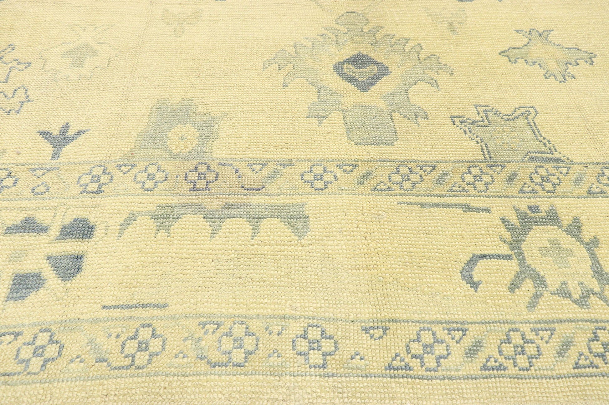 10 x 15 Modern Turkish Oushak Rug 51611
