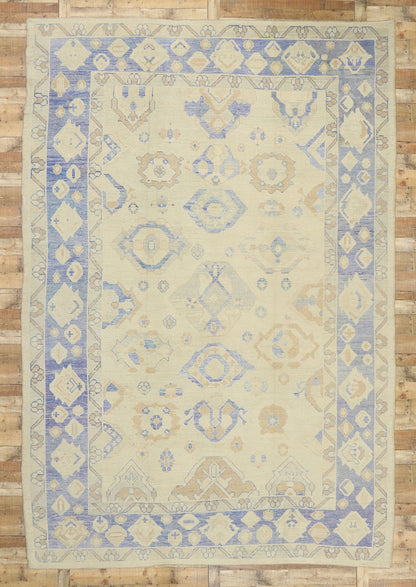 10 x 15 Modern Turkish Oushak Rug 51613