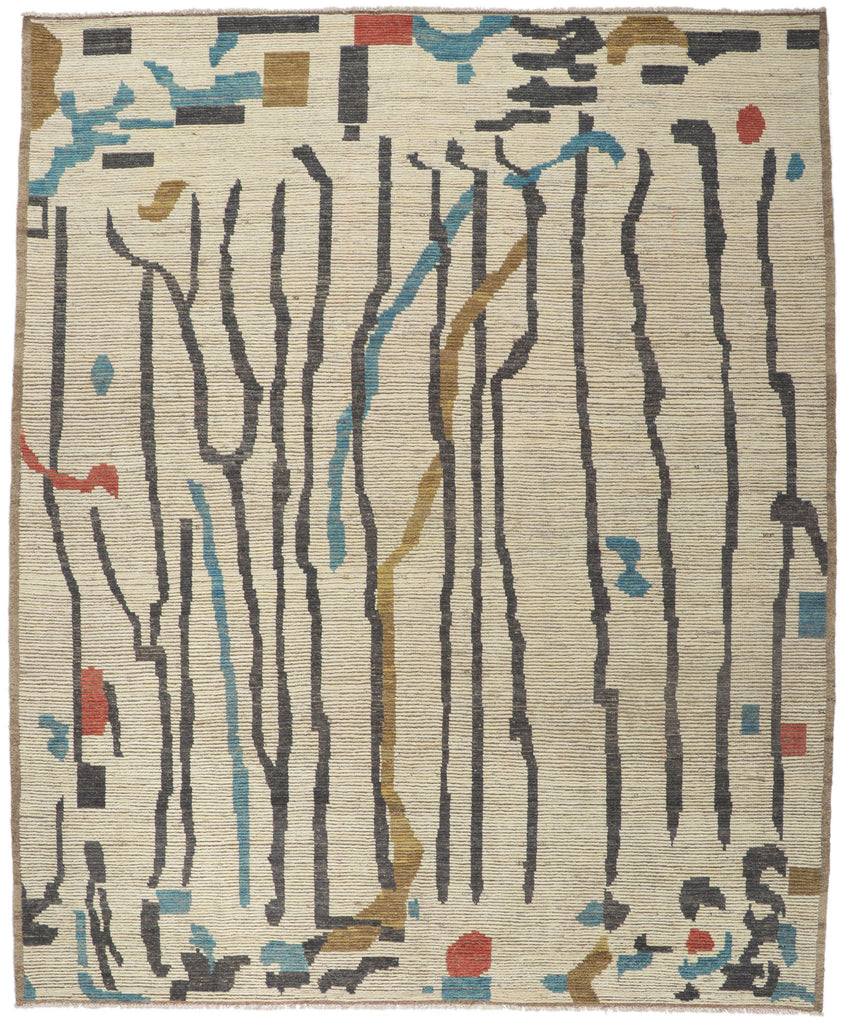 11 x 13 Contemporary Moroccan Rug 80955