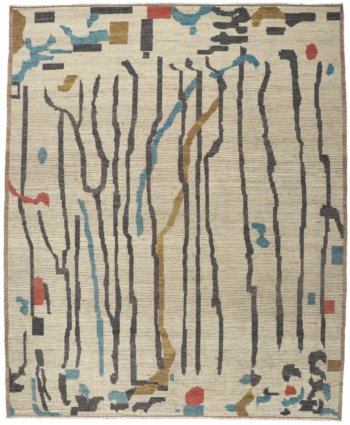 11 x 13 Contemporary Moroccan Rug 80955