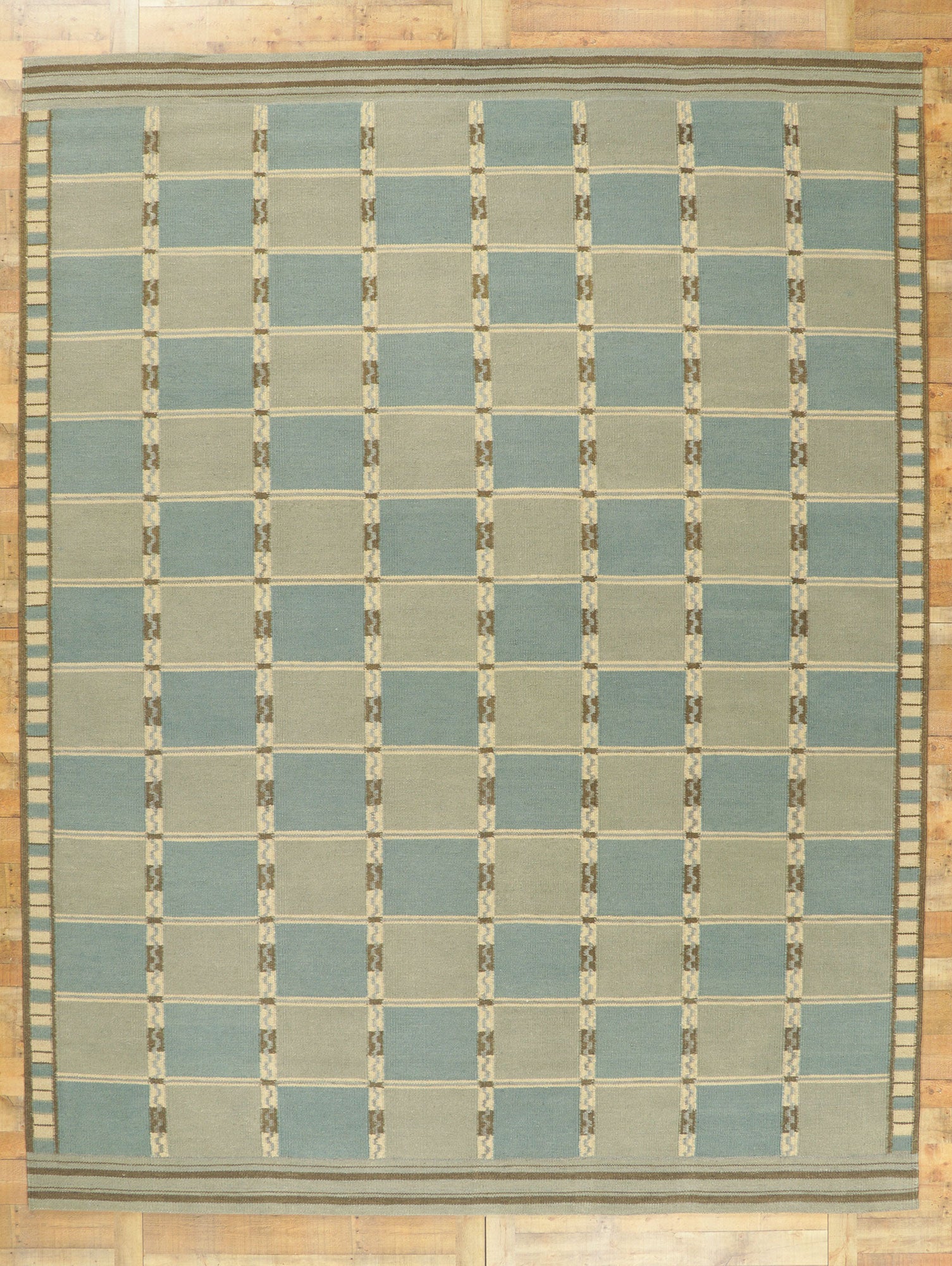 11 x 13 Swedish Inspired Kilim Rug 30855
