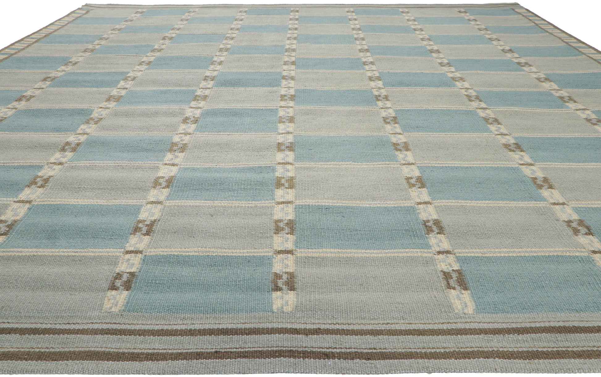 11 x 13 Swedish Inspired Kilim Rug 30855