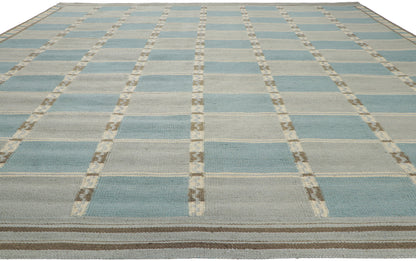 11 x 13 Swedish Inspired Kilim Rug 30855