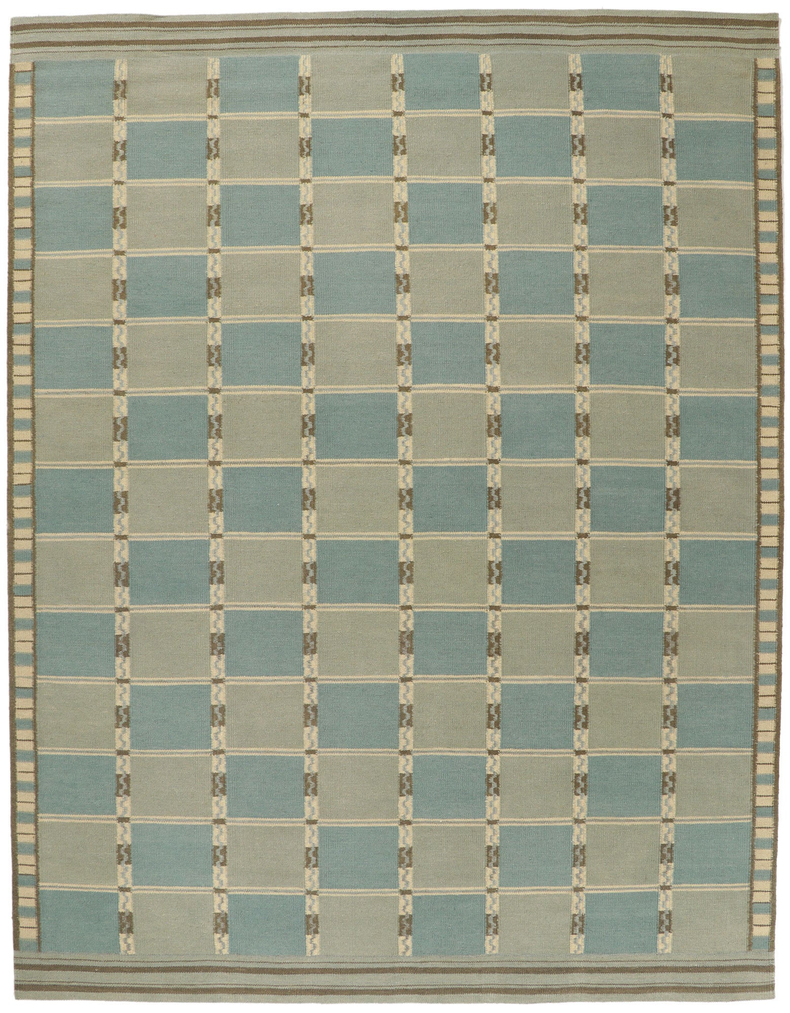 11 x 13 Swedish Inspired Kilim Rug 30855