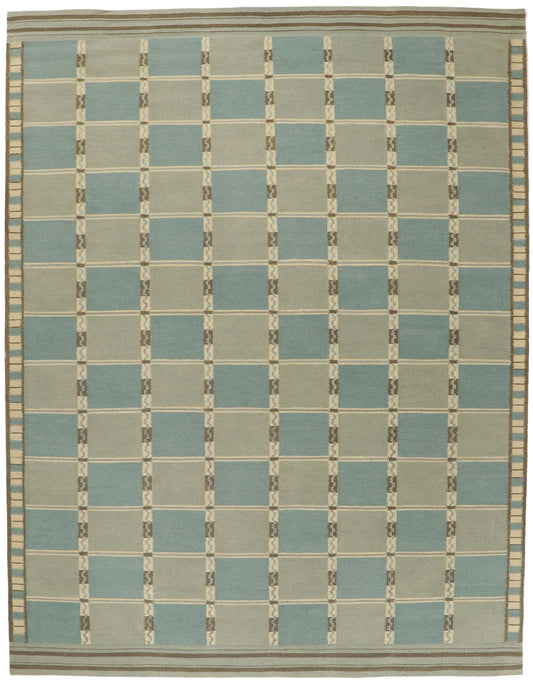 11 x 13 Swedish Inspired Kilim Rug 30855