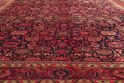 11 x 14 Vintage Persian Malayer Rug 61102