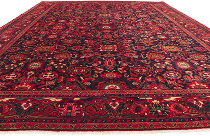 11 x 14 Vintage Persian Malayer Rug 61145