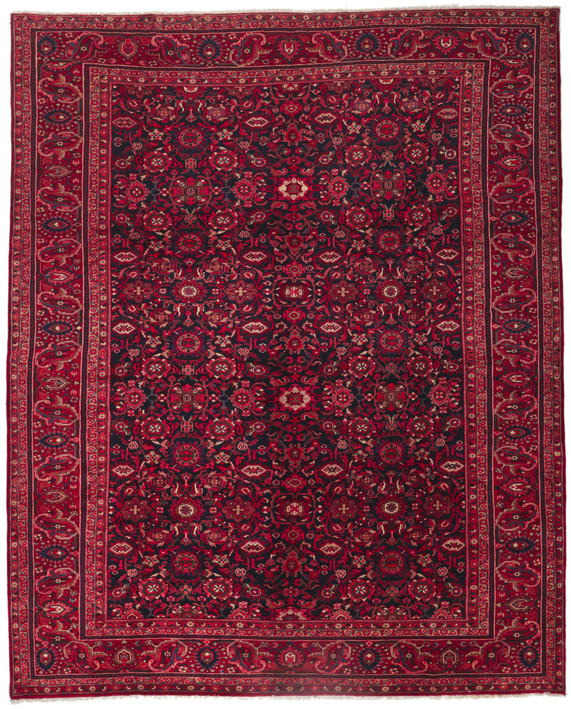 11 x 14 Vintage Persian Malayer Rug 61186