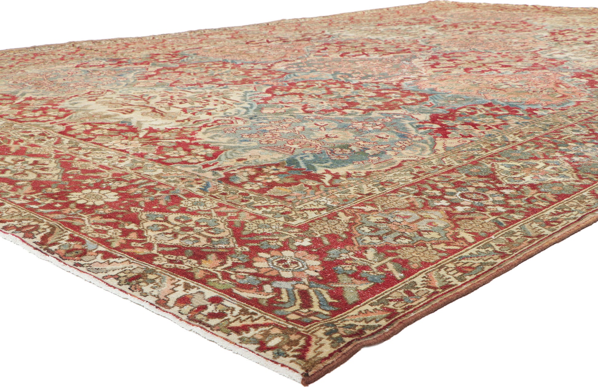 11 x 16 Vintage Persian Bakhtiari Rug 61100