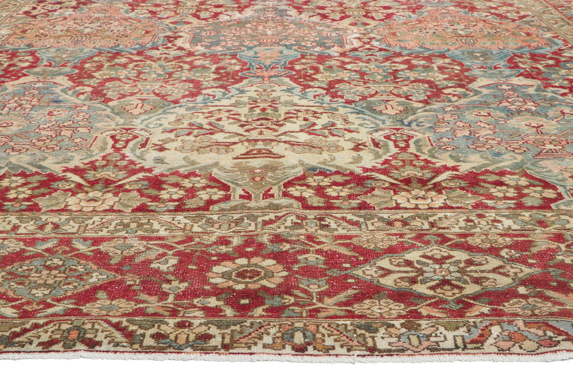 11 x 16 Vintage Persian Bakhtiari Rug 61100