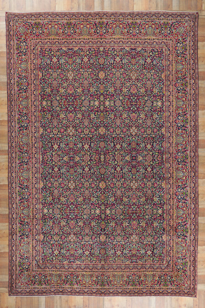 11 x 17 Antique Persian Kerman Rug 61202