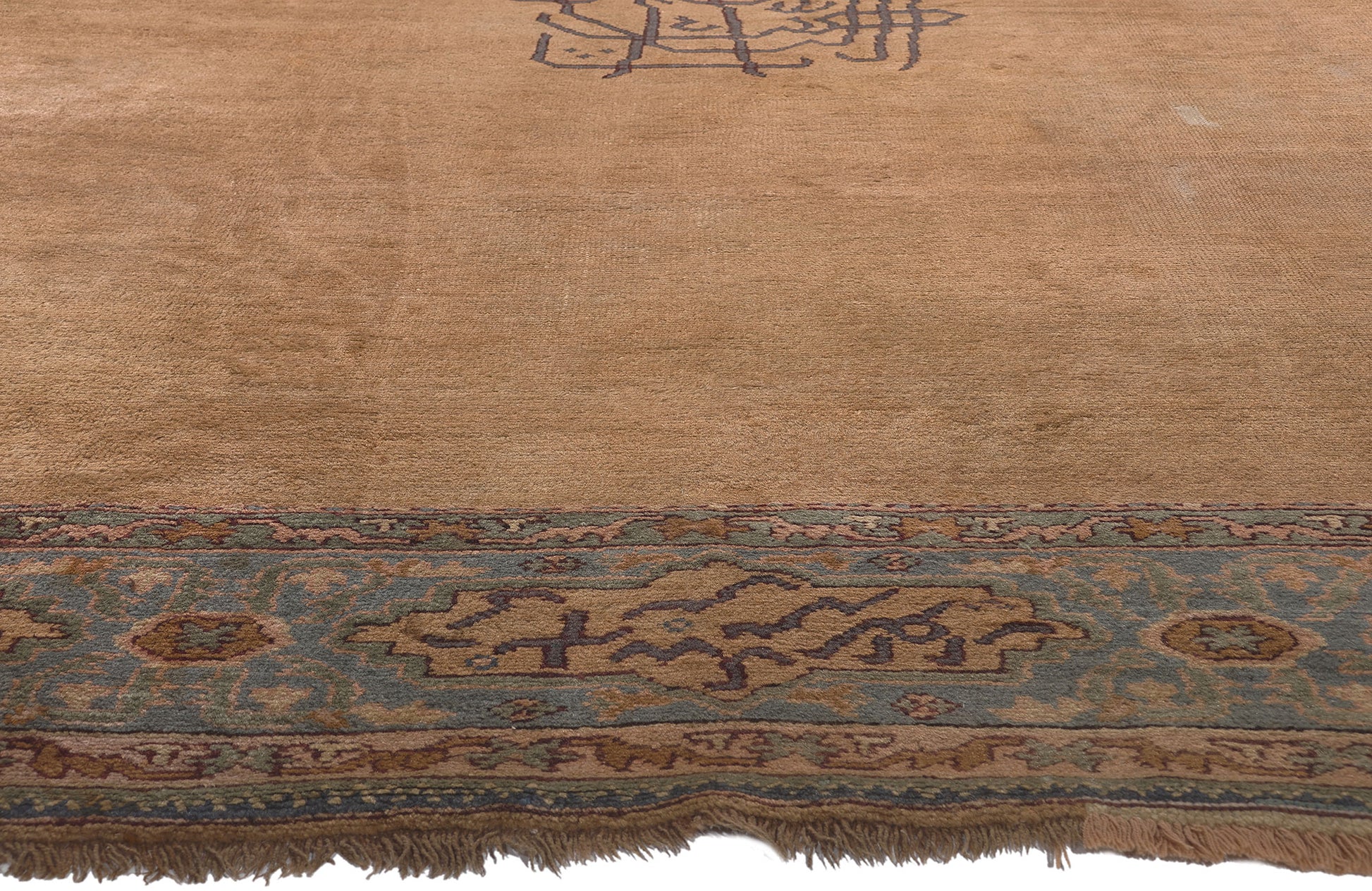 11 x 13 Antique Turkish Oushak Rug 72801