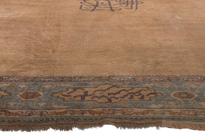 11 x 13 Antique Turkish Oushak Rug 72801