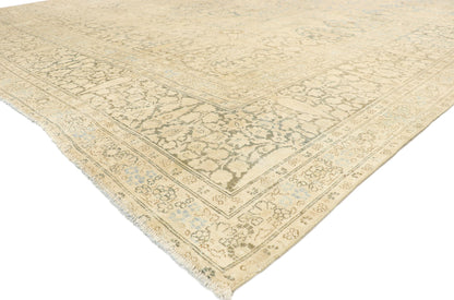 11 x 13 Antique Persian Tabriz Rug 76607