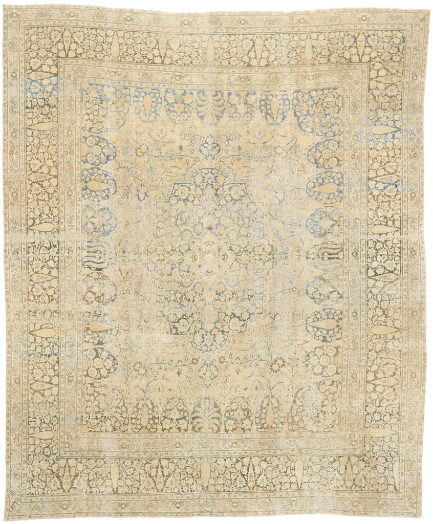 11 x 13 Antique Persian Tabriz Rug 76607