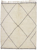 11 x 13 Organic Modern Beni Mrirt Moroccan Rug 21109