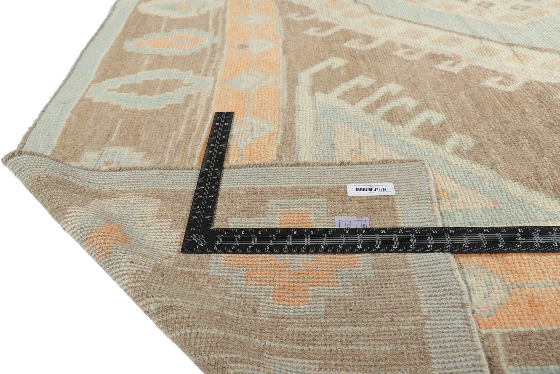 11 x 13 Colorful Turkish Oushak Rug 53603