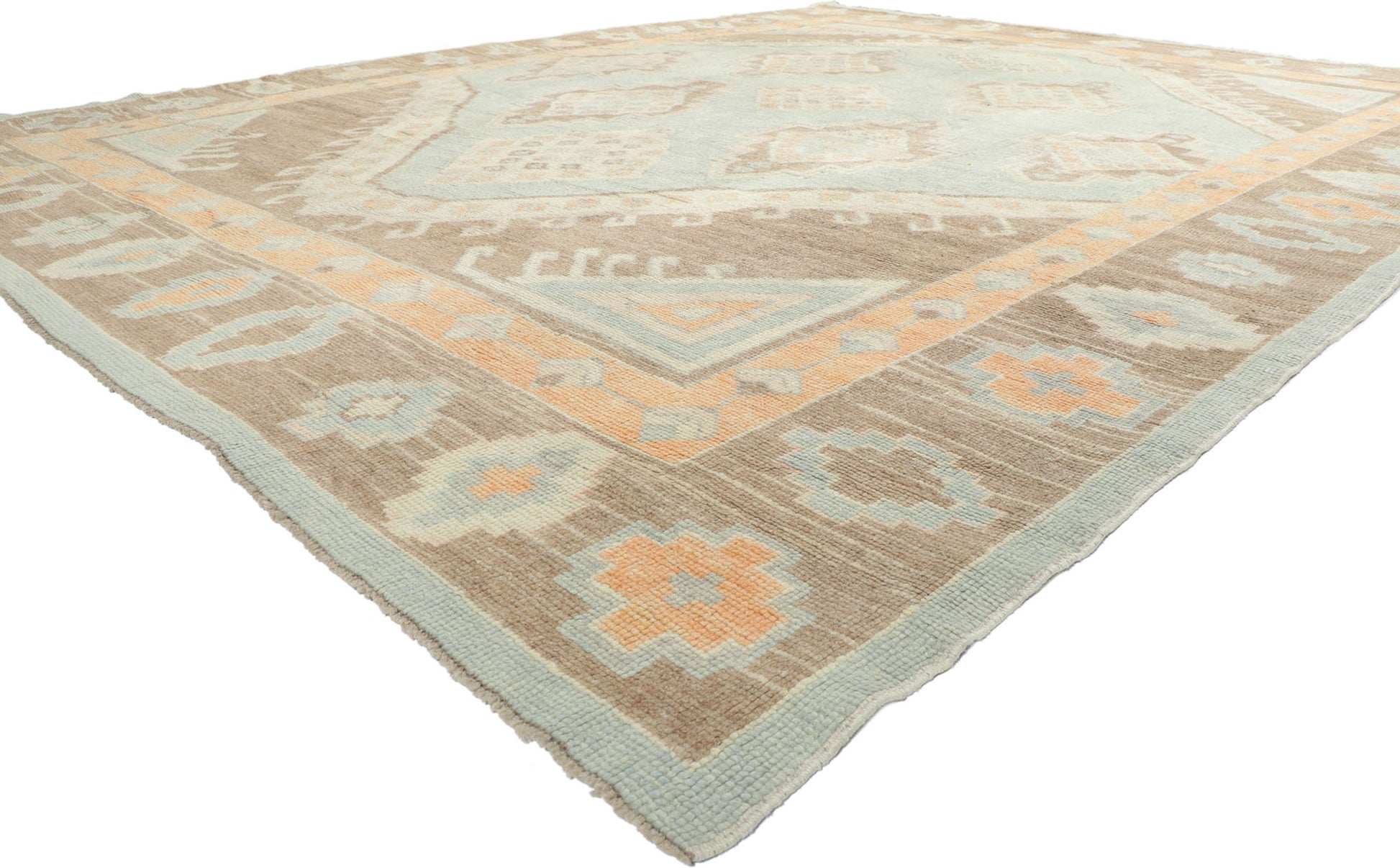 11 x 13 Colorful Turkish Oushak Rug 53603